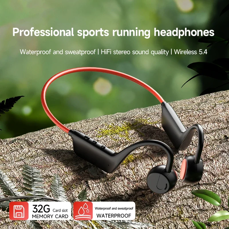 Auriculares de Conducción Ósea Inalámbricos para Natación, Deportes, IPX8, Bluetooth 5.4, con Micrófono, Resistentes al Agua, para Ejercicio y Fitness, NUEVO 2026 7