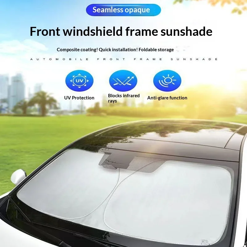 

Car Front Screen Sunshade Artifact Windshield Sun Protection Heat Insulation Summer Sunshade Window Sunshade