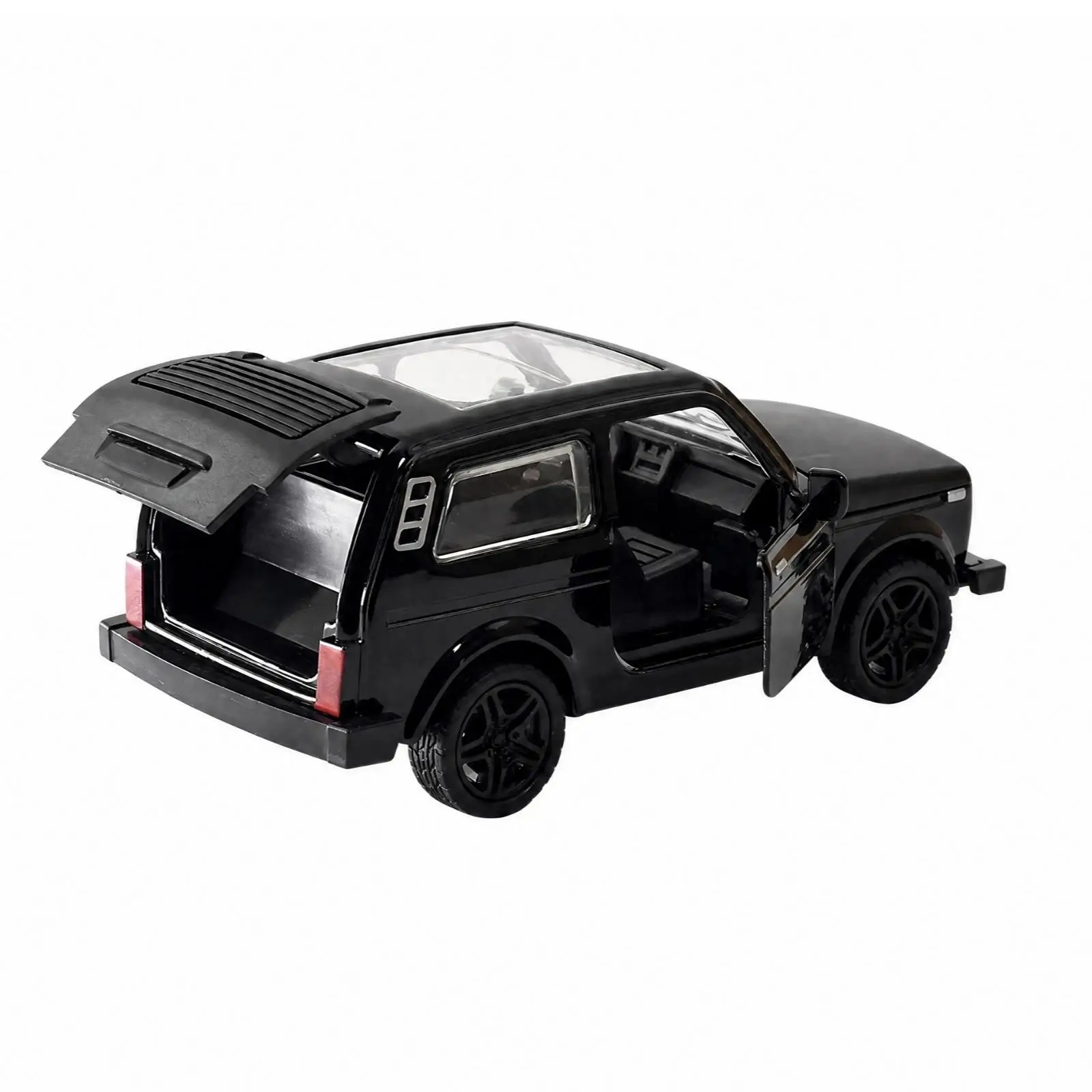 Alloy Metal SUV Toy Car Realistic Pull-Back SUV Toy Car Compact Sturdy for Children, Imaginative Play, Pretend Driving