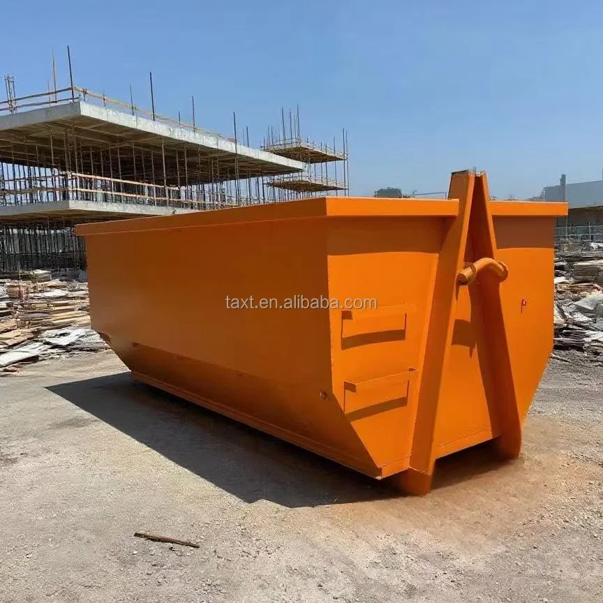 Hook Lift Dumpster Manufacturer for Construction Waste Recycling