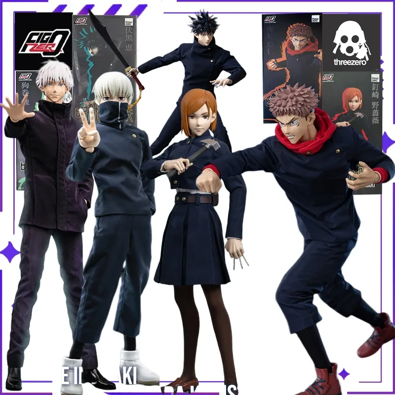 

Spot Threezero Original FigZero Series Spell Battle Gojo 1:6 Finished Movable Doll Model Handmade Toy Gift Collection Ornament