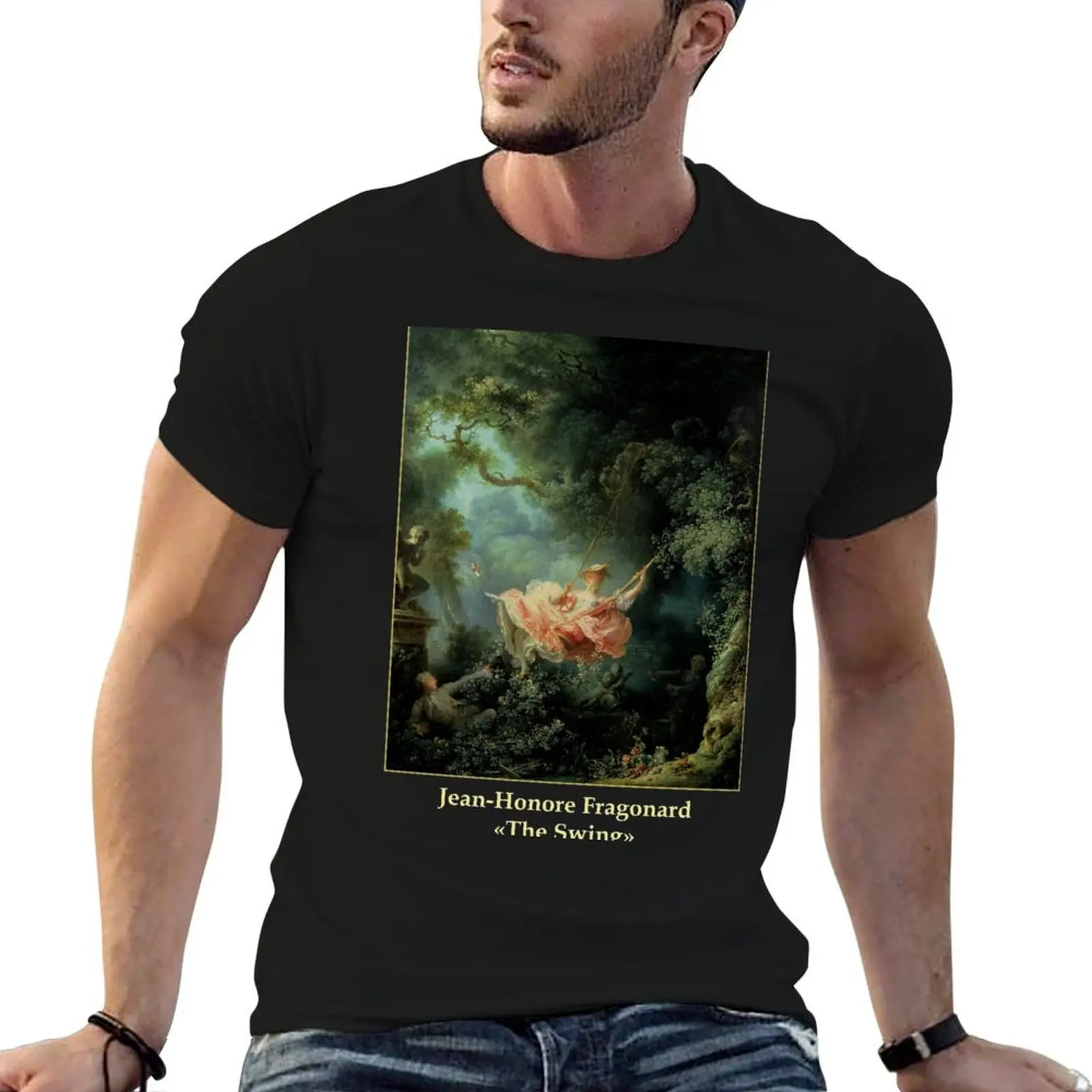 

Classical Art - Fragonard - The Swing T-Shirt t shirt man designer g man t shirts for men T-Shirt