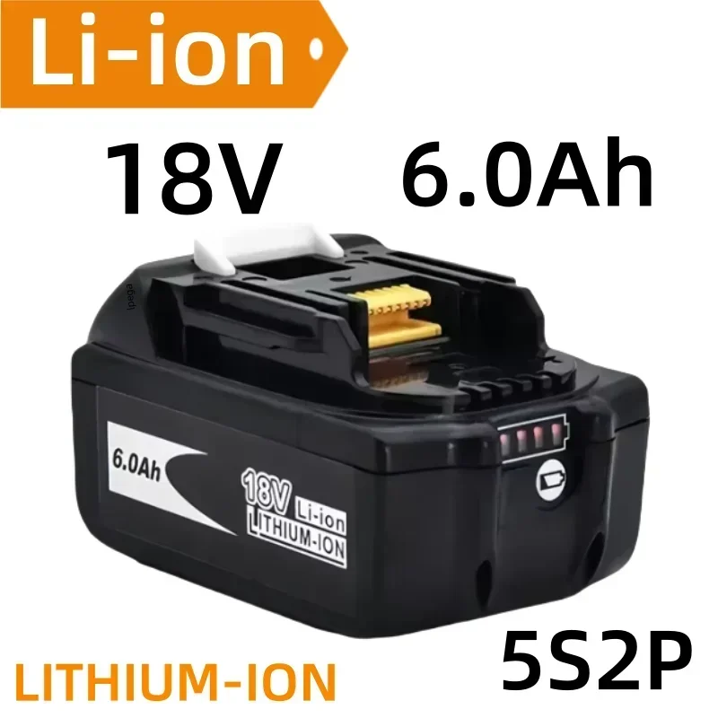 18V 5S2P 100%  Rechargeable Battery  Lithium Ion for lpega Battery BL1850 BL1830 BL1860 Cordless electric screwdriver Battery