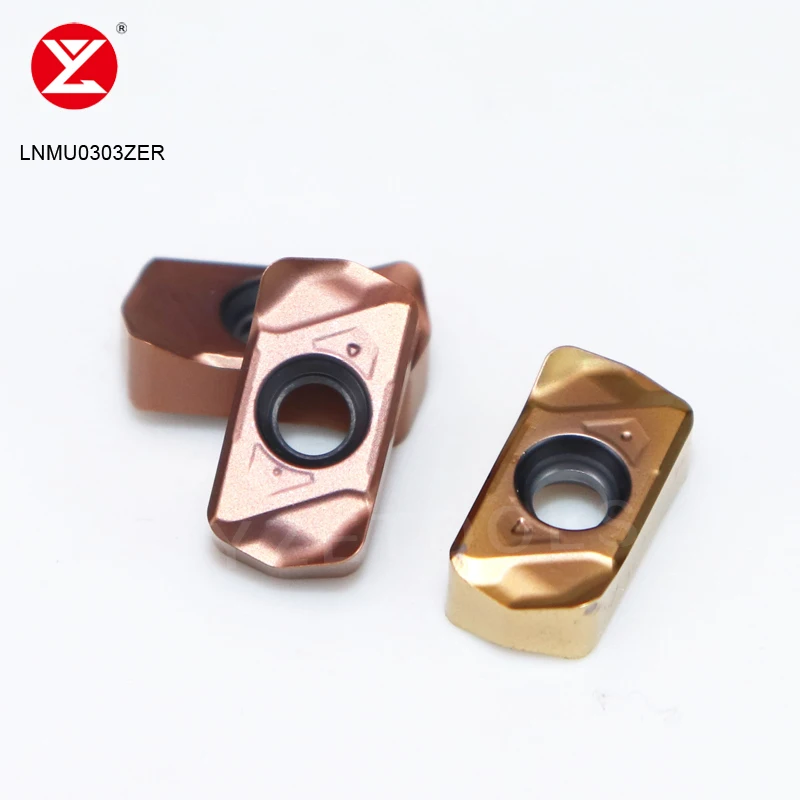 CNC Tool LNMU0303ER Double Face Cutter Carbide Fast Forward to Milling Inserts Thread head EXN03R Stainless steel cast