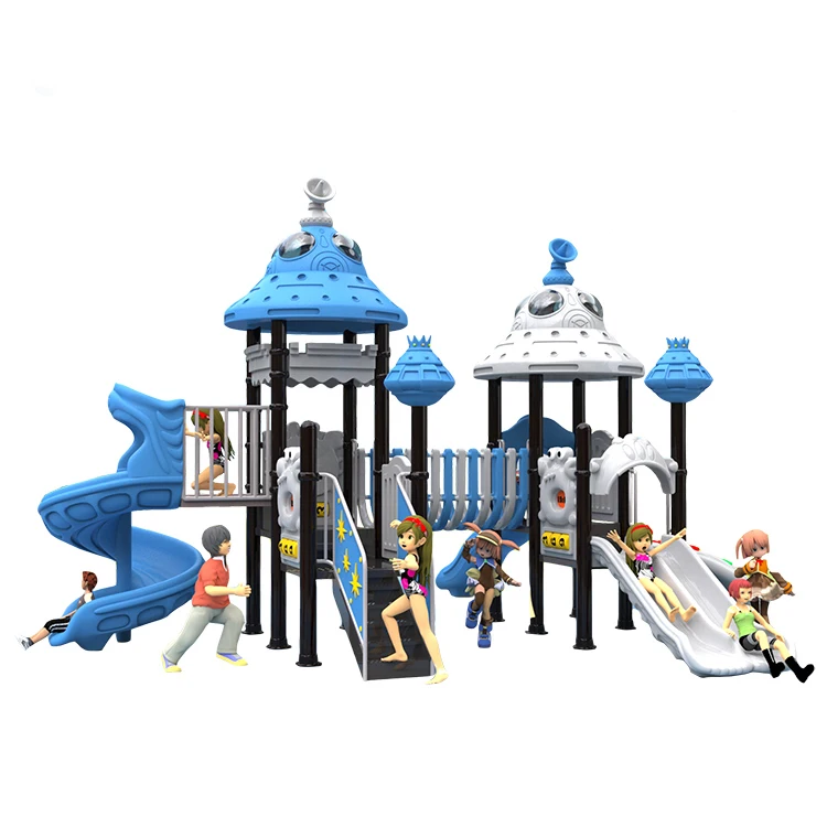 Play House Outdoor Playground Kids Entertainment Equipment Climbing Sport Slide Series