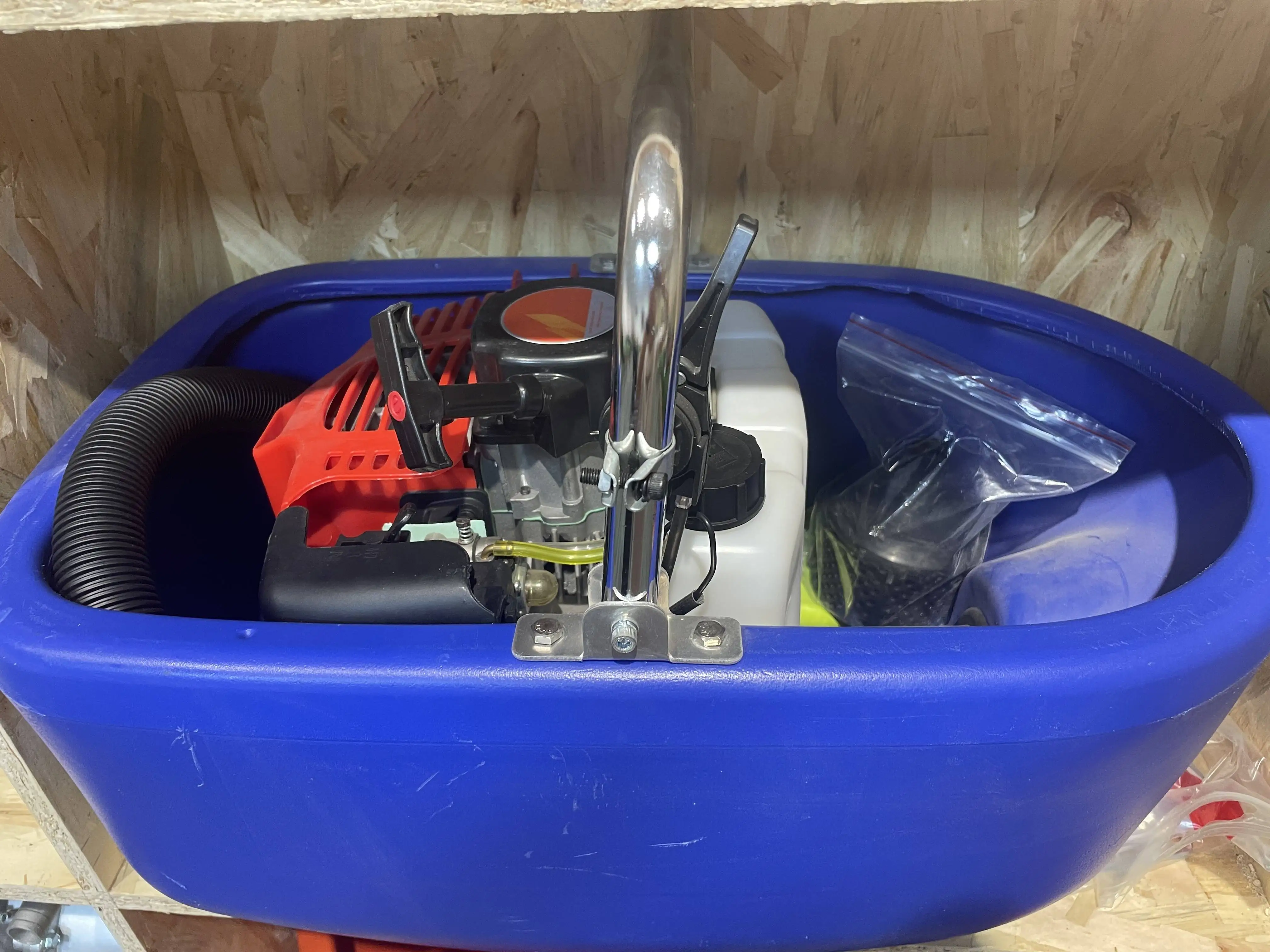 مضخة مياه عالية الضغط 1 بوصة 1.9 حصان محرك ثنائي الأشواط 51.2cc للري الزراعي