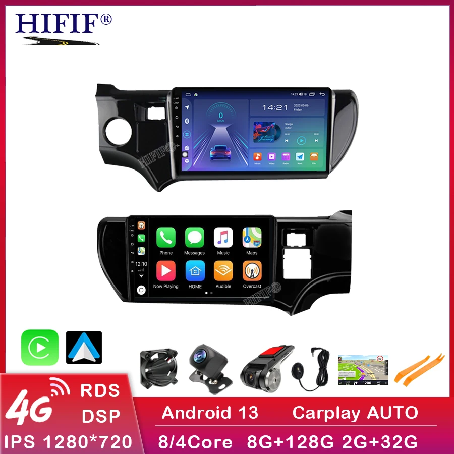 

Android 13 Multimedia Head Unit For Honda City Grace 2014-2017 LHD Car Stereo Radio Video GPS Carplay 4G WIFI RDS/DSP AutoRadio