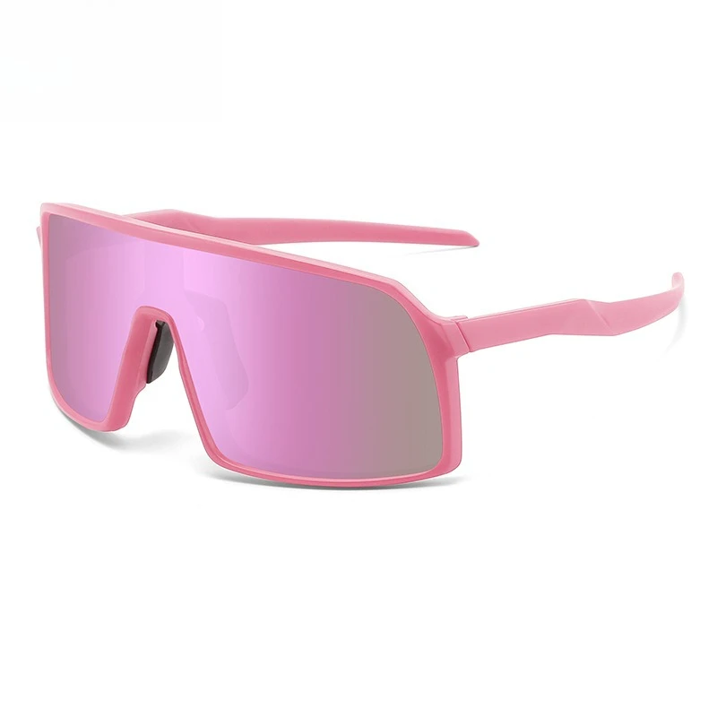 New Unisex Windproof Sandproof Cycling Sunglasses Iridescent Polarized UV400 Protection Anti-Glare Protective Outdoor Eyewear