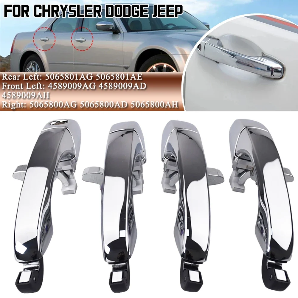 Стайлинг автомобиля для Chrysler 300/300c Sebring Jeep Patriot Dodge Avenger Caliber Magnum 4589009AG внешняя ручка двери Стайлинг автомобиля для Chrysler 300/300c Sebring Jeep Patriot Dodge Avenger Caliber Magnum 4589009AG внешняя ручка двери