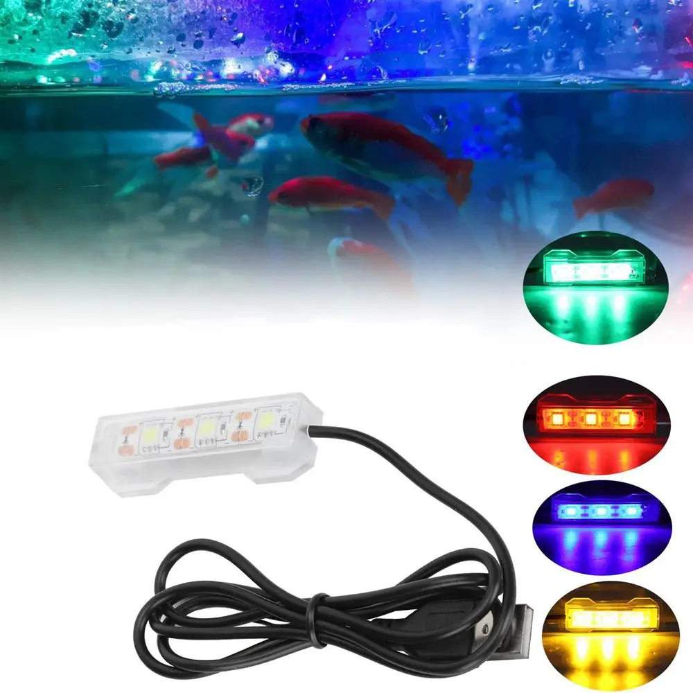 Lamps Aquarium LED Light Aquatic Plant Fish Tank Light Aquarium Lamps Tank Aquarium Accessories Aquatic Plant Light