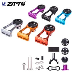 ZTTO New Bicycle Stem Computer Mount For Garmin Cateye Bryton GPS GoPro Sports Camera Light Holder Road Bike Handlebar Extension