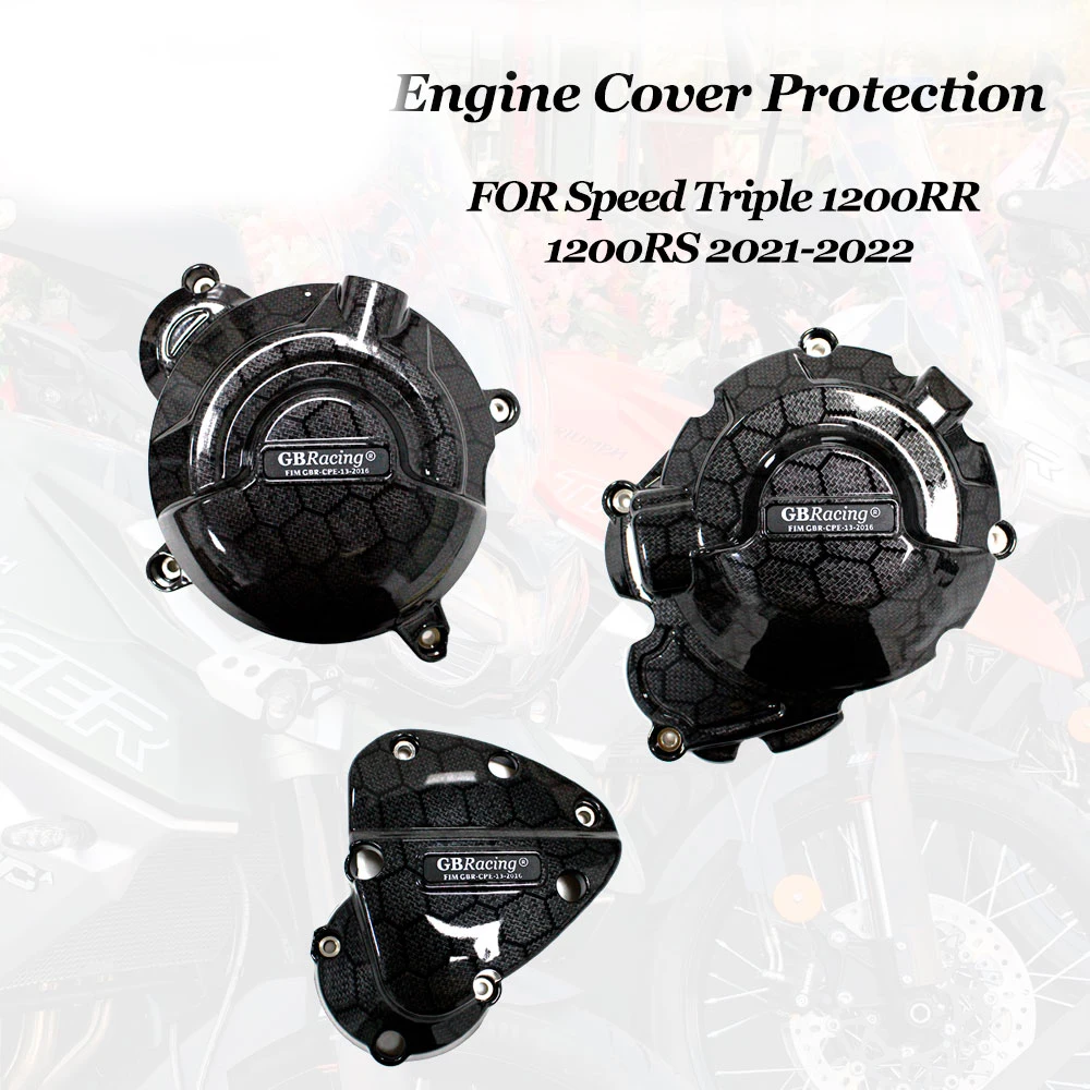 

Motorcycle Engine Protective Cover For Triumph Speed Triple 1200RS 2018-2023 Speed Triple 1200RR 1200 2021-2023