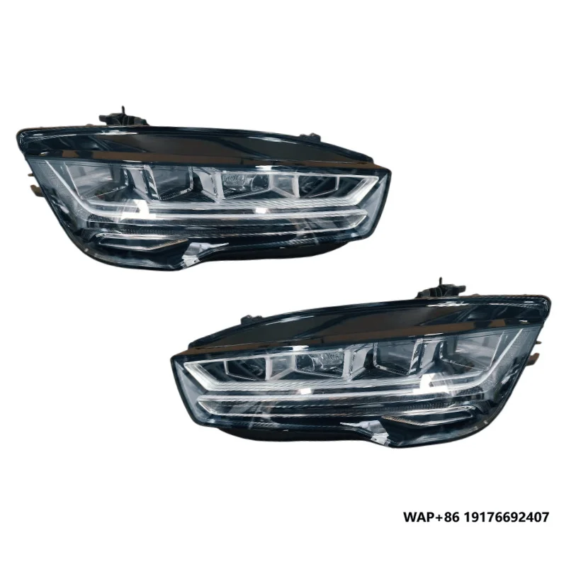 

Для Audi A7 светодиодная фара 2016 2017 2018 для Audi S7 RS7 светодиодная левая и правая фара в сборе OEM 4G0941033J 4G0941034J