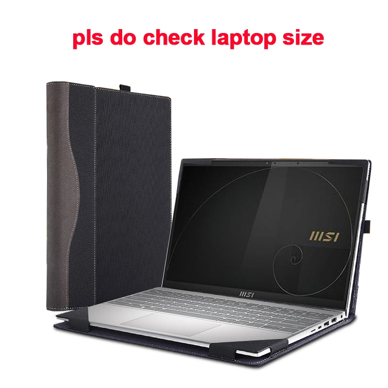 

Case For MSI Summit E14 Flip Evo A12MT Modern 14 - C12M Laptop Sleeve Detachable Notebook PC Cover Bag Protective Skin