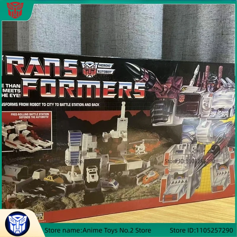 Transformerende Robot Movie Studio Series G1 KO ‌ Metroplex ‌   Actiepop Verjaardagscadeau Model Collectible Originele doos Trendy cadeau