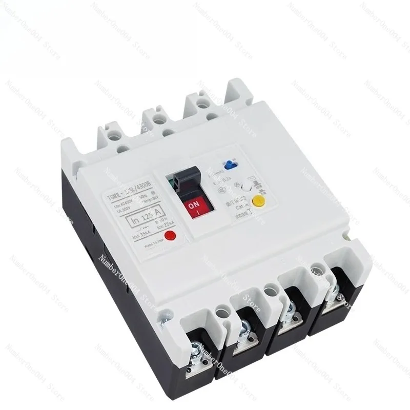 

TGM1L Автоматический выключатель утечки в литом корпусе 4P Трехфазный четырехпроводной воздушный выключатель 380 В с защитой от утечки
