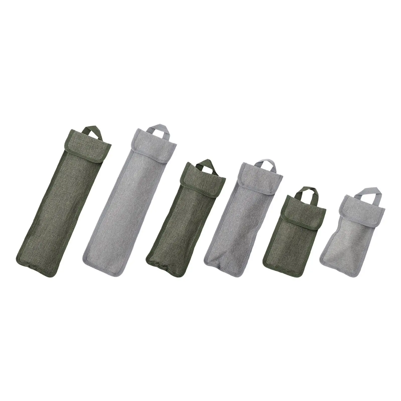 Tent Stakes Bag Organizer Tent Pegs Pouch for Hiking Wind Rope Clothes Lines