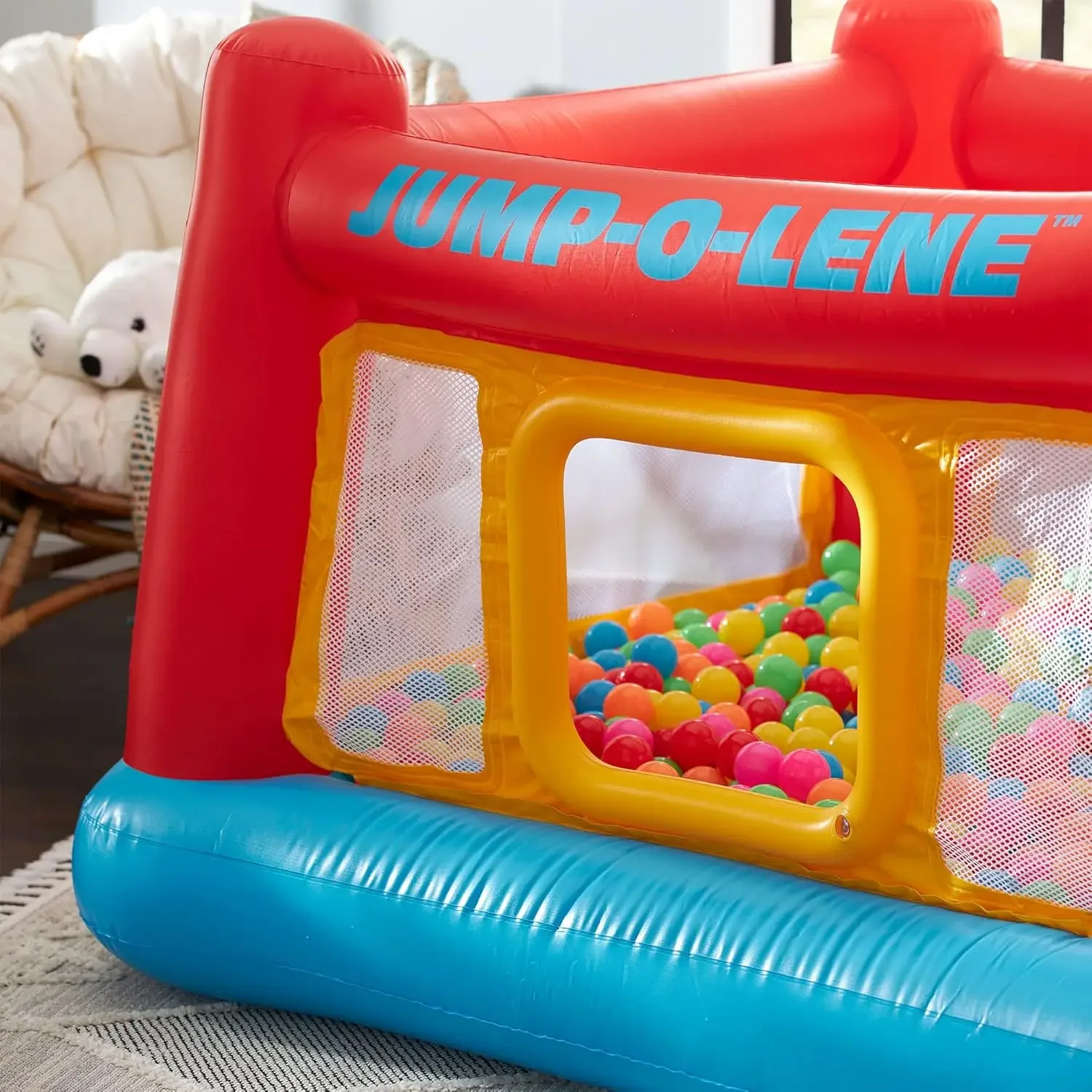 กระโดดพอง-O-Lene ในร่มกลางแจ้งเด็ก Bounce Castle House พร้อมปั๊มลม