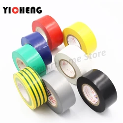 1Pcs Senior electrical tape insulation tape wire electrical PVC waterproof tape cloth width 3.3cm long 18 meters 8 colors