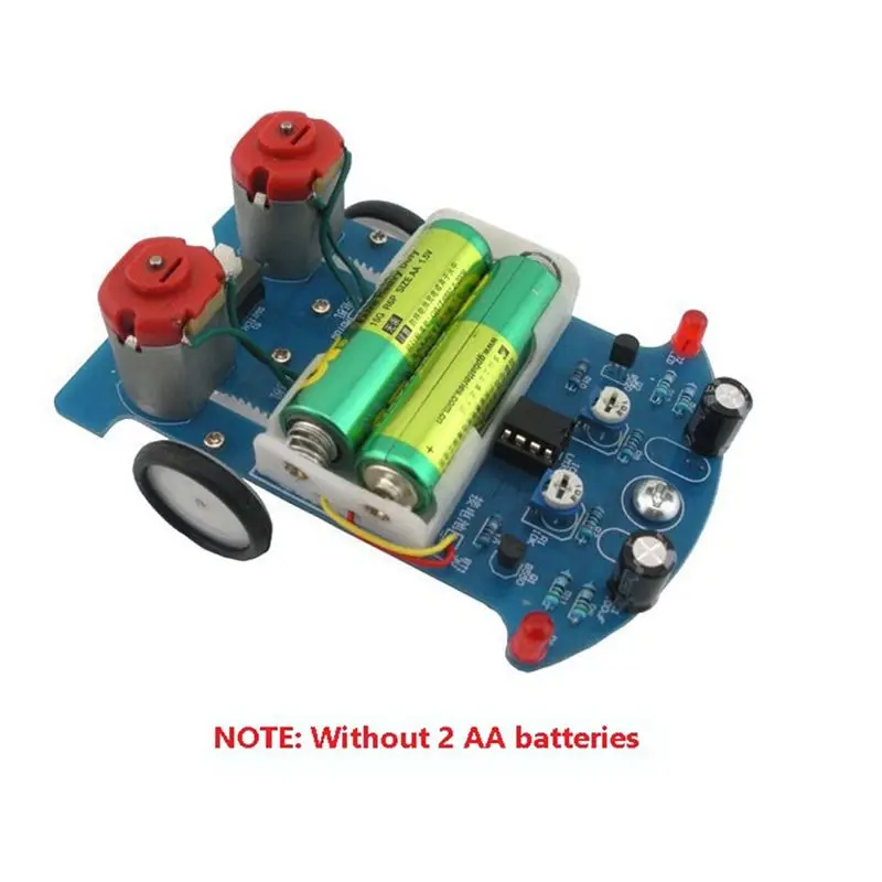 SCLS Practice Soldering Learning Electronics Kit Smart Car Project Kits Track Following RCar DIY Kit DIY Electronic Kit