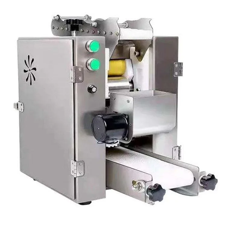 Máquina automática de bolas de masa Chapati Pasta Papad Momo Empanada Tortill Samosa Gyoza Wonton Wrapper Maker