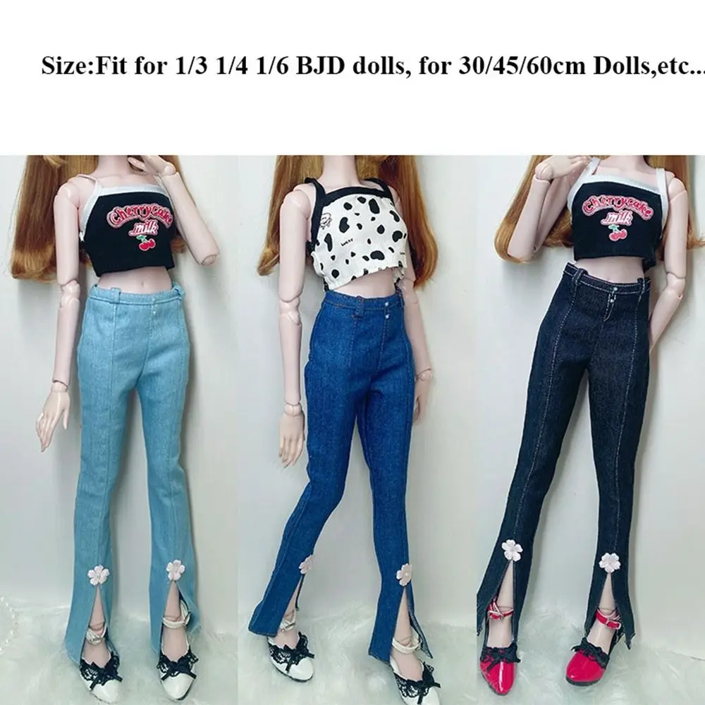 Multi-stili Principessa Vestiti Pantaloni Casual Indossa Bambole Vestiti Accessori Jeans Pantaloni Moda per 1/3 1/4 1/6 Bambole BJD