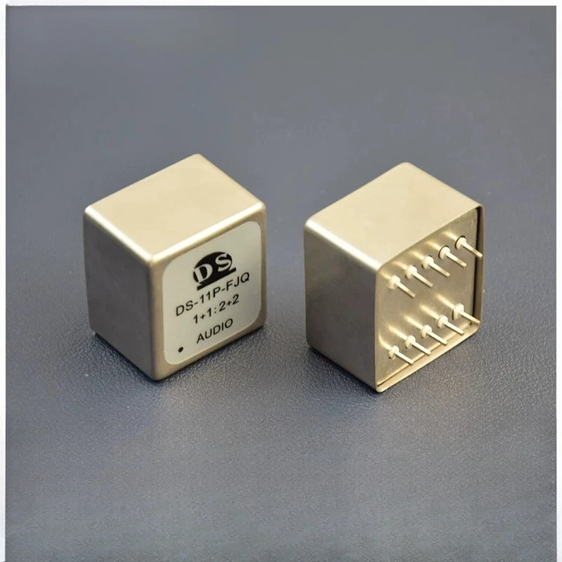 Ds-11p-fjq600: Transformador elevador de audio de 2.4k con aislamiento, transformador balanceado y no balanceado