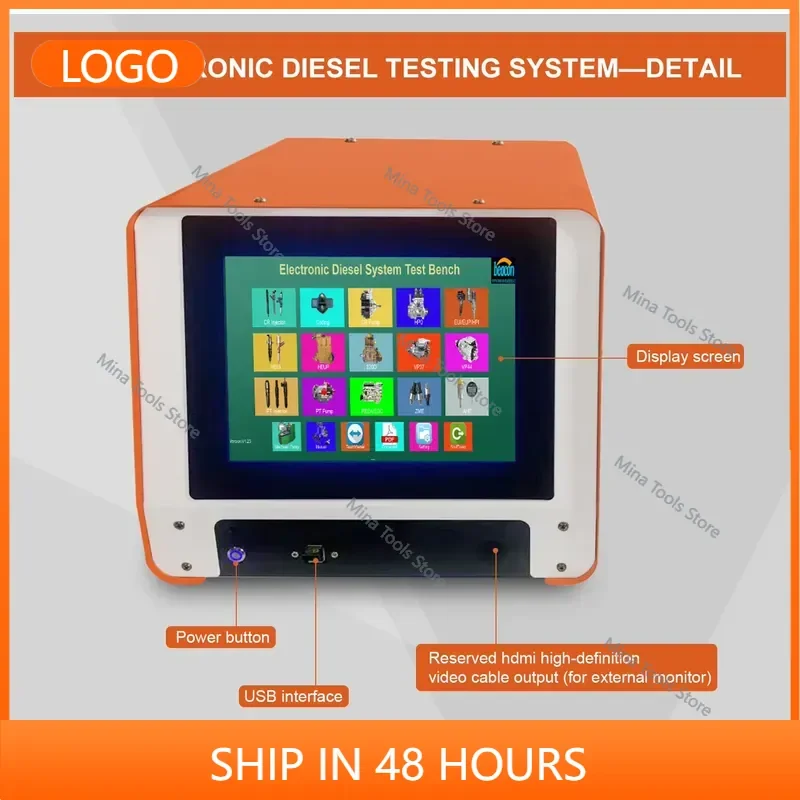 BEI-B System Multifunctional Tester Common Rail Injector Pump Tester Injector Coding AHE BIP Test CRDI Diagnostic
