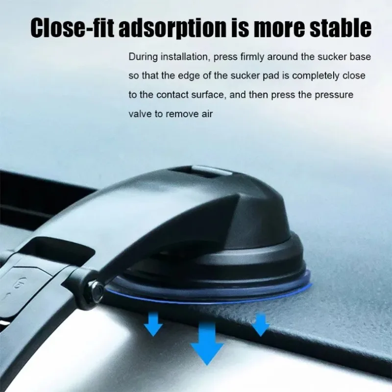 Adjustable Suction Cup Tablet Car Holder Mobile Bracket Stand for Samsung Galaxy Z Fold 4 3 2 Phone Mount for iPad GPS Holder view 6