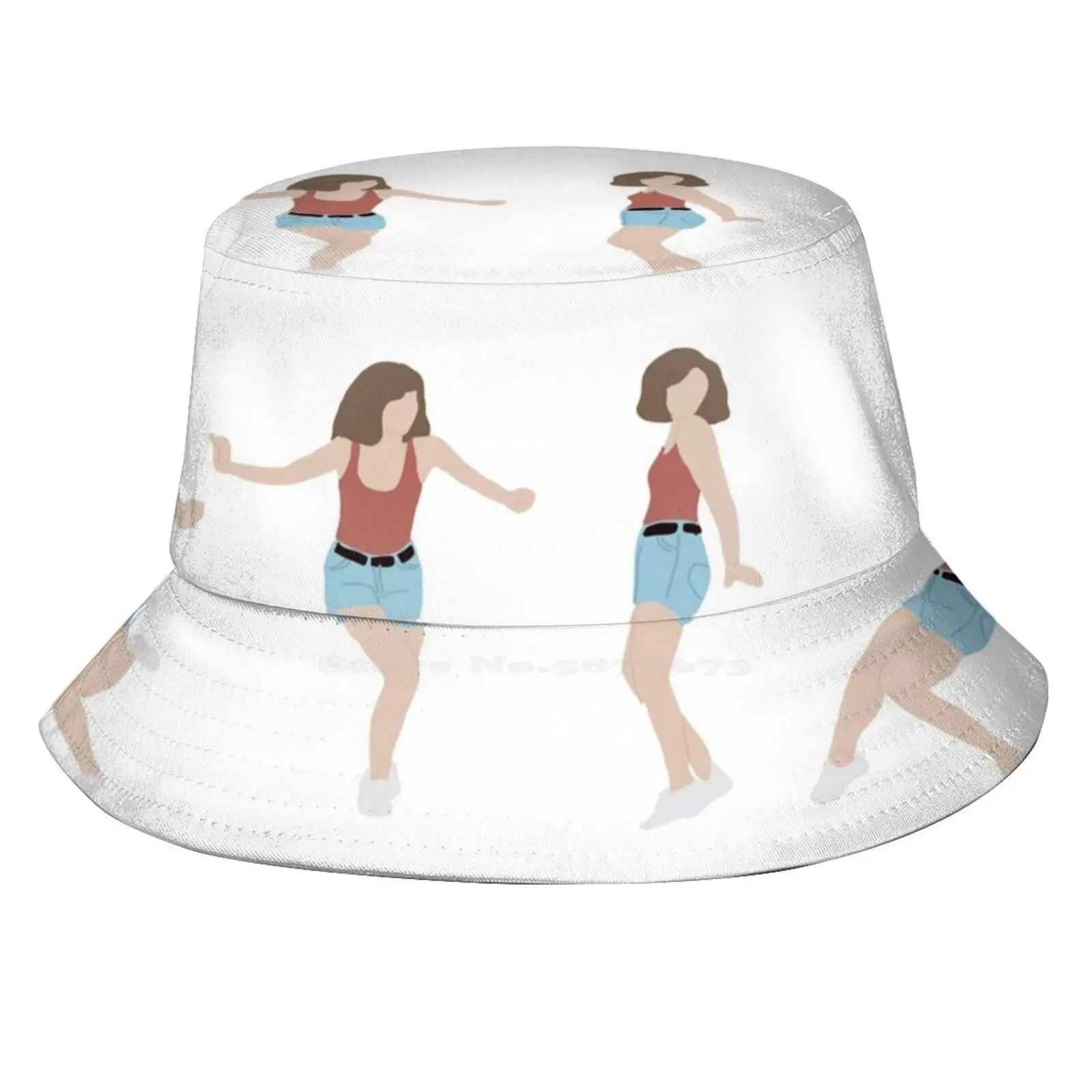 The Time Of My Life Sun Cap Fisherman Hat Bucket Hats Dirty Dancing 80S Dances Dancer Movies Patrick Swayze Jennifer Grey Baby