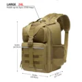 Brown Khaki Large