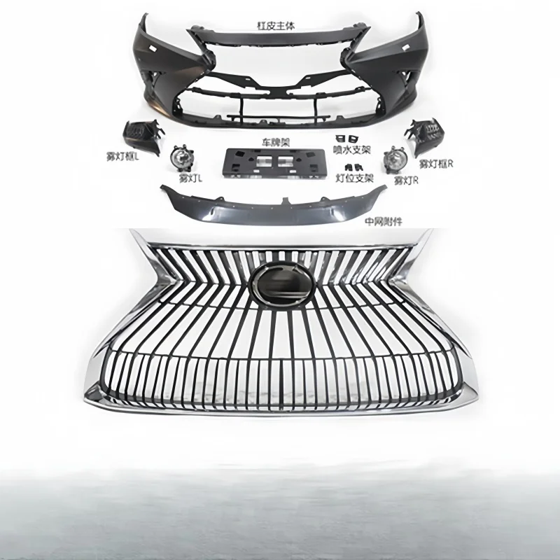 

High quality for 2006-2012 Lexus ES240 ES350 Upgrade to the New 2020 Model with New Bumper Package Including Front Bumper Grille