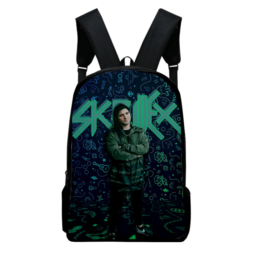 Skrillex DJ Sac À Dos Sac D'école Adulte Enfants Sacs À Dos Unisexe 2023 Style décontracté Sac À Dos Harajuku Sacs