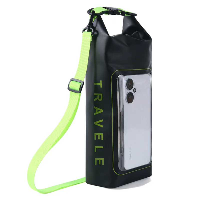 Waterproof outdoor oblique span bag 2-in-1 mobile phone waterproof bag travel business trip beach storage bag rainproof