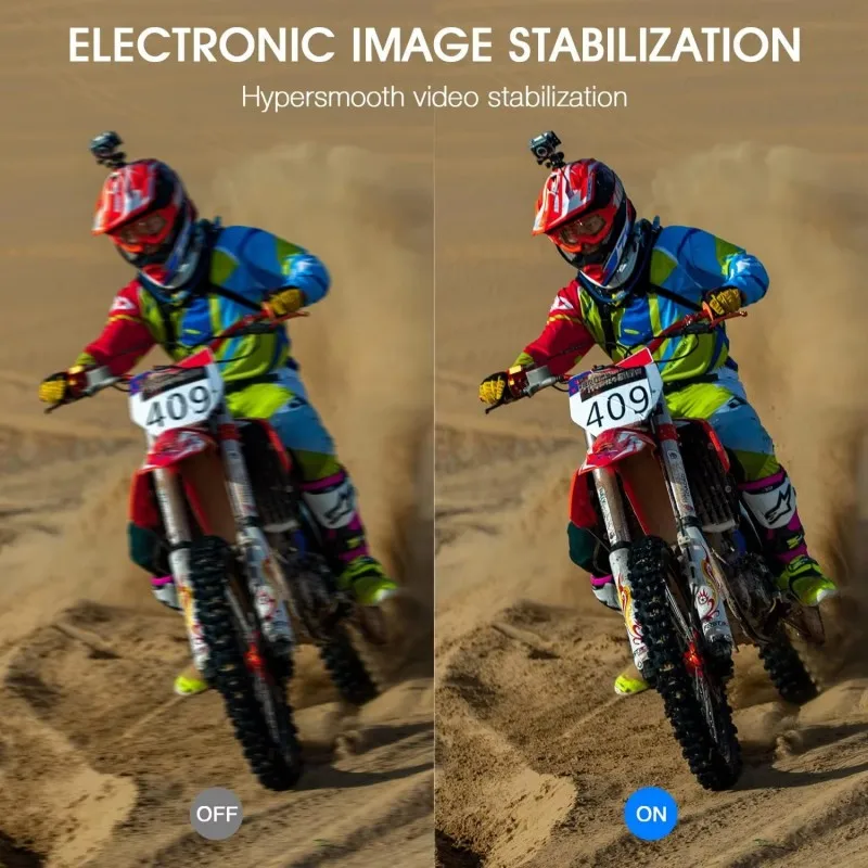 5K Waterproof Sports Camera Ultra High Definition 2.0'' Touch screen CMOS Imaging Sensor,Popular Motion Detection Dashcam
