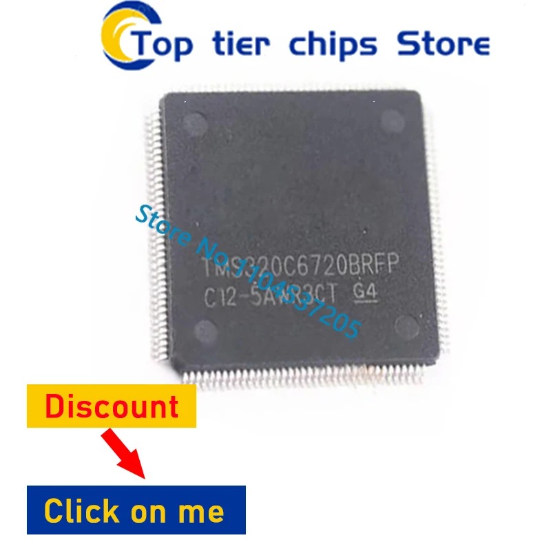 1PCS  TMS320C6720BRFP200 HTQFP144 PCM3168APAPR HTQFP-64   new original In Stock