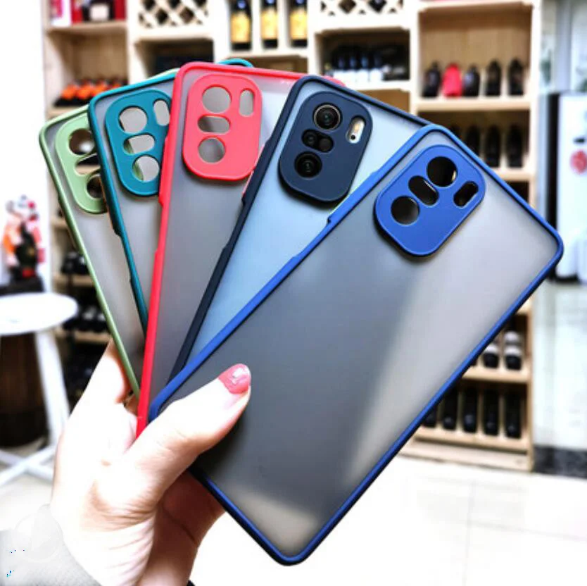 

Shockproof Matte Case For Samsung Galaxy A33 A23 A53 A52 A72 A32 4G A51 A71 S10 S20 S21 FE S22 Plus 5G Ultra Armor Bumper Cover