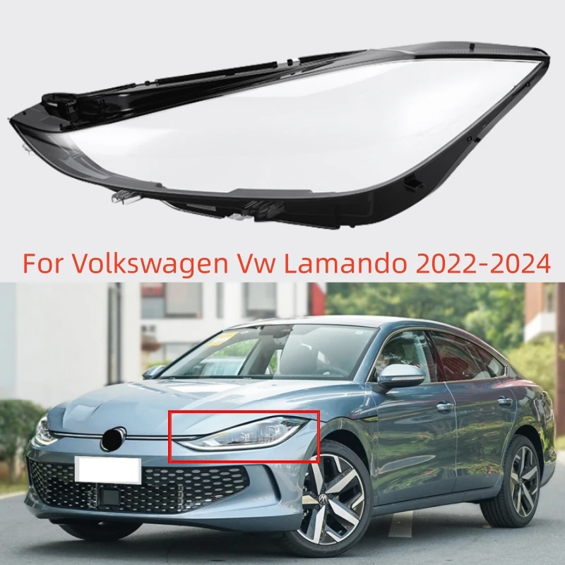 

For Volkswagen Vw Lamando 2022 2023 2024 Headlight Cover Headlamp Lens Lampshades Shell Replace The Original Glass