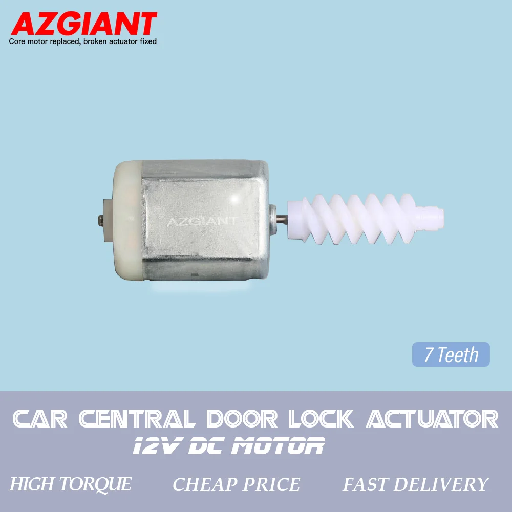 

AZGIANT 7teeth Car Door Lock Actuator Unit 12V DC Motor Repair Kit For Chevrolet Volt Bolt Colorado Niva Cruze 13533616 3055501