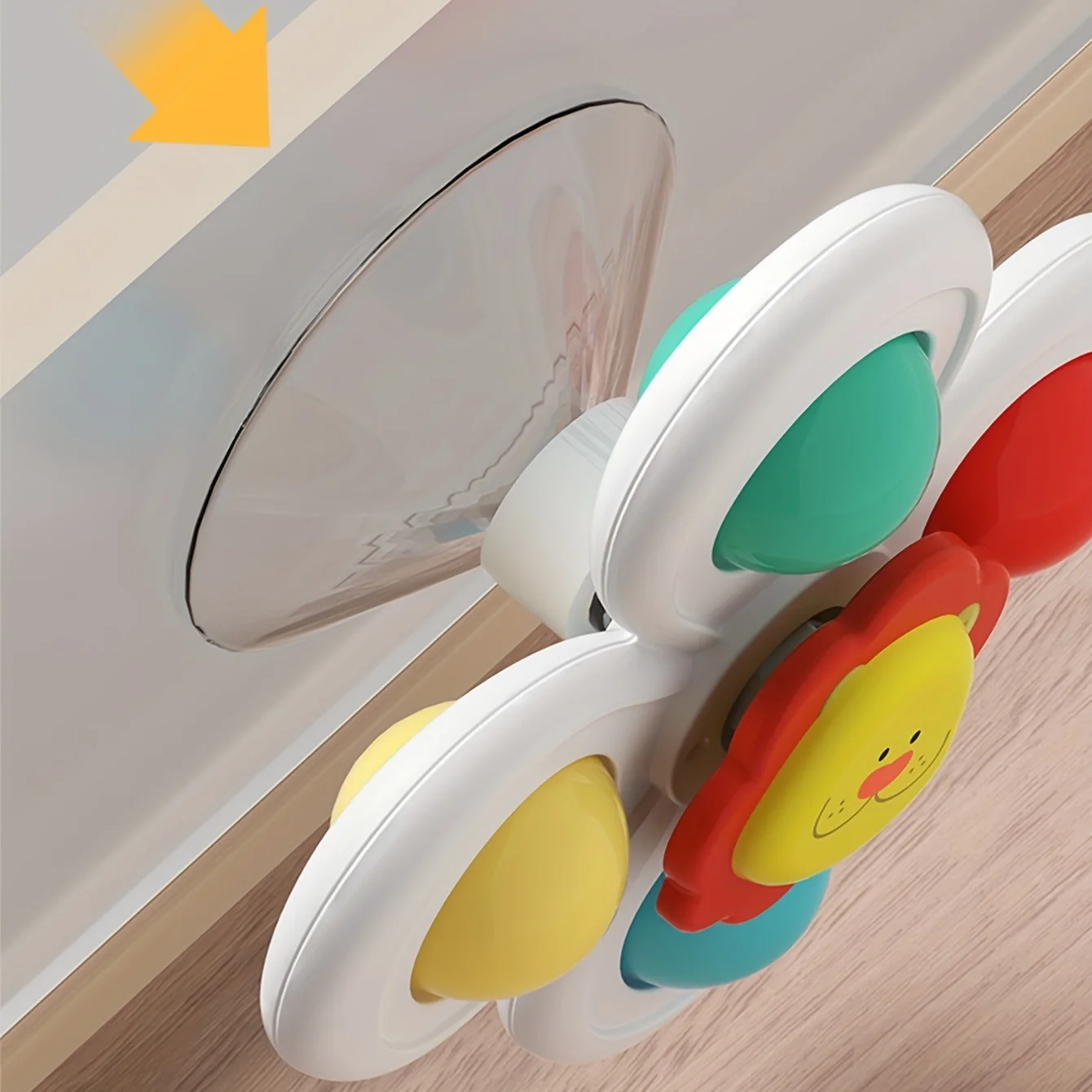 Baby Suction Cup Spinner Zabawki do kąpieli dla dzieci w wieku 1 2 3 Chłopcy Dziewczynki Spinning Zabawki sensoryczne Samolot Samochód Podróż Krzesła do jadalni Zabawki na okna