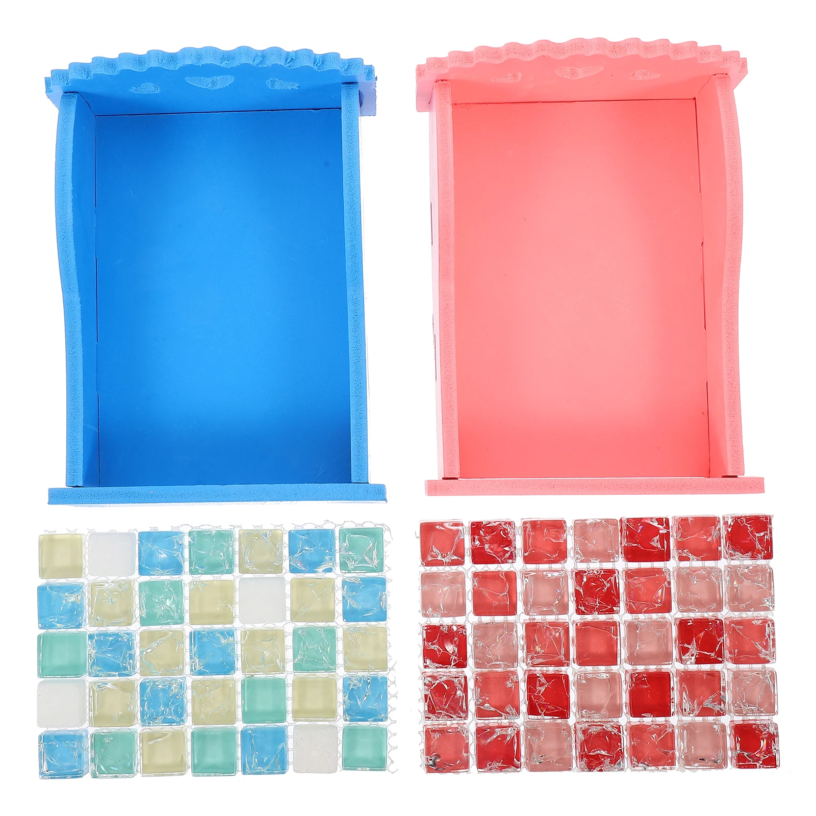 

2pcs Hamster Summer Cooling Bed Mat Small Pet Nest House Reusable Crystal Pad For Rabbits Goffins Hamster Practical Living
