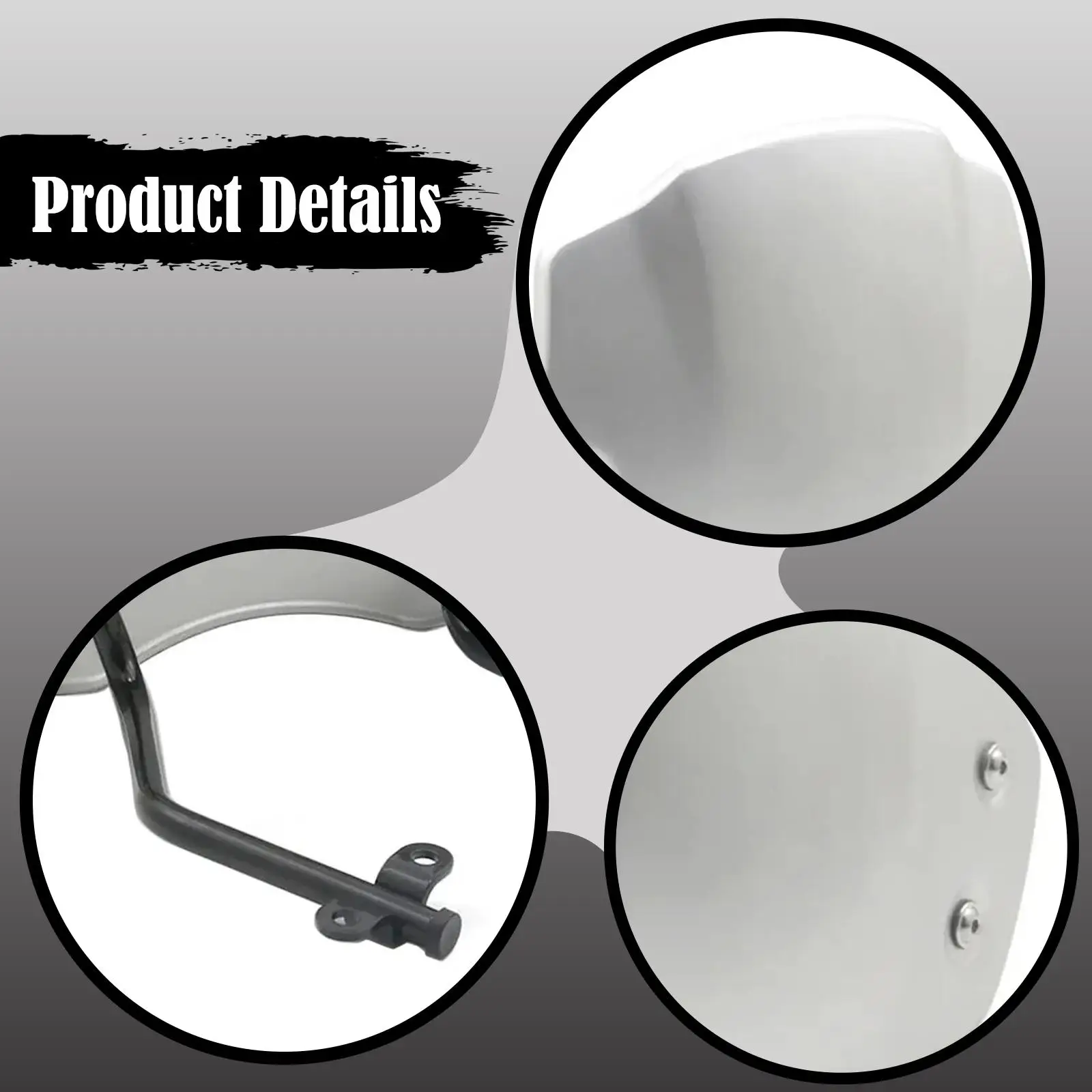 

Aluminum Alloy Motorcycle Windshield High Performance Windscreen Front Mount Touring Screen for BMW R NINE T 2014 to 2023