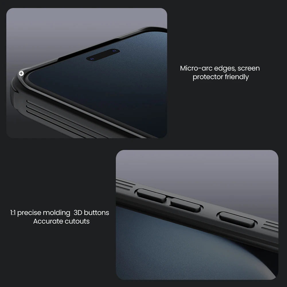 Für Honor Magic 7 Pro Hülle NILLKIN Slide Cases Objektivschutzhülle Anti-Rutsch-Abdeckung für Honor Magic 7 Pro Camshield Hülle – Detail 12