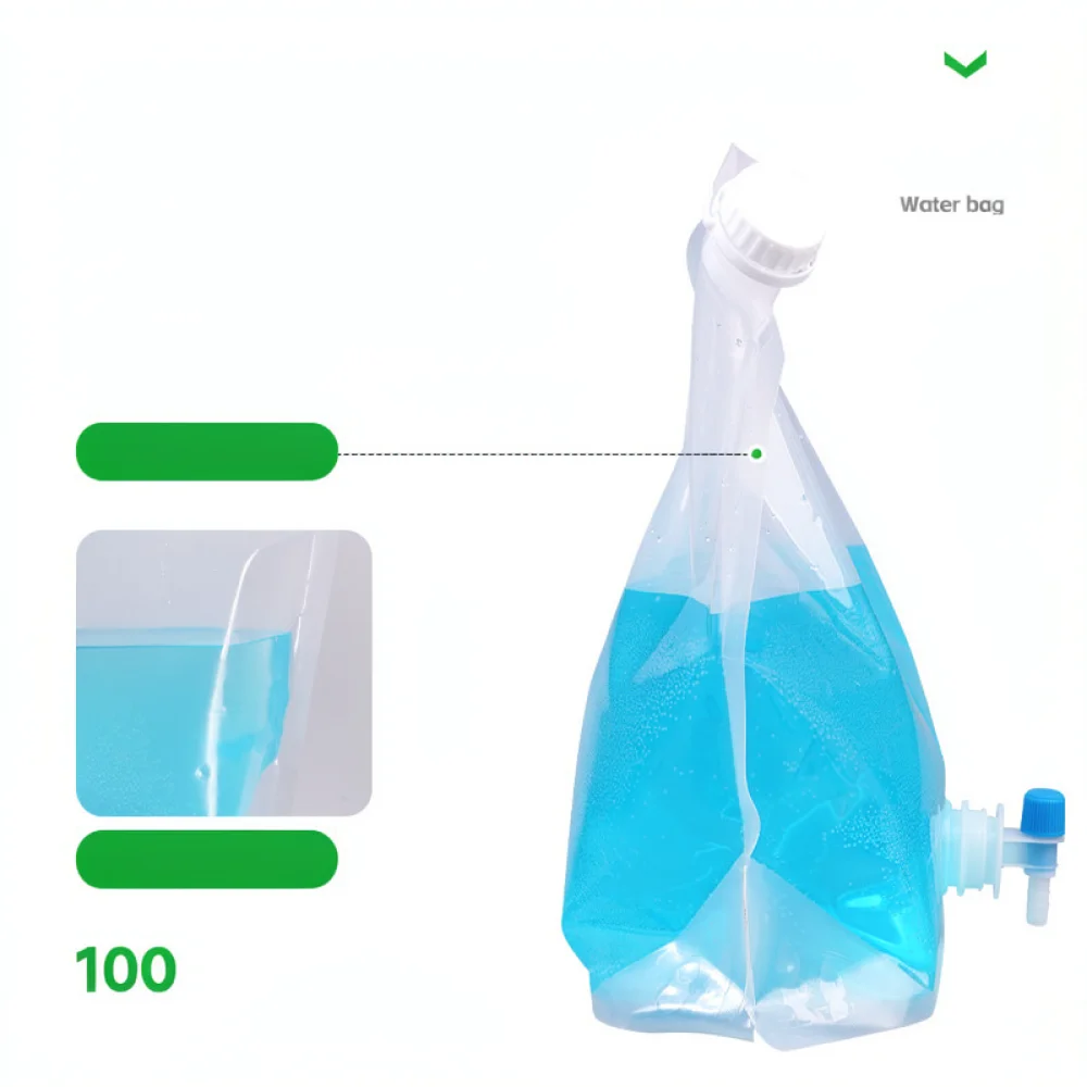 Slow Release Watering Bag 10L For Garden Trees Drip Irrigation System Adjustable Flow Regulator Plant Root Hydration