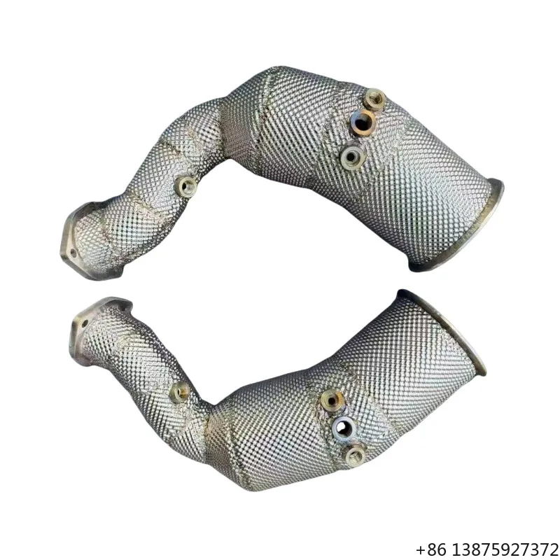 

Exhaust Pipe for Urus High-flow Heat Front Section Heat Insulation Section Catted High Performance Downpipe
