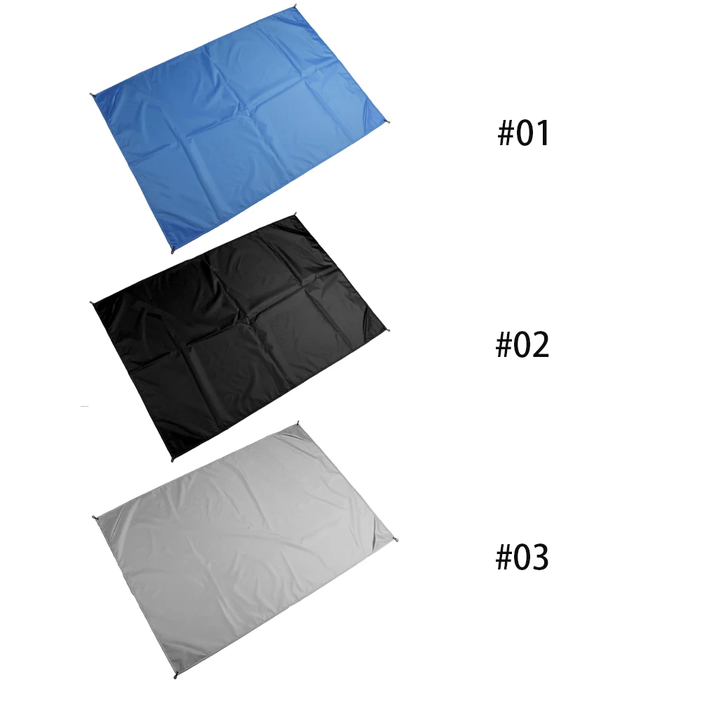 طوي سجادة للرحلات مقاوم للرطوبة مقاوم للماء سجادة للرحلات 1.4x2 متر المحمولة التخييم حصيرة الرمال الحرة شاطئ حصيرة لحديقة الحديقة الشاطئ