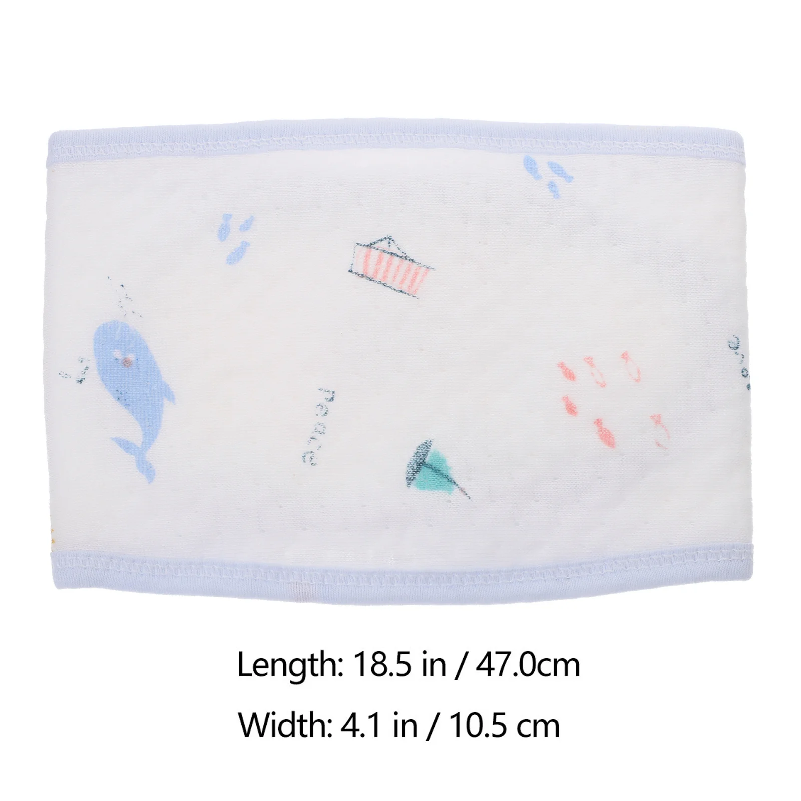 3 قطع من حزام بطن الطفل الرائع المطبوع للرضع للطقس البارد للاستخدام الداخلي والخارجي، تصميم لطيف وآمن للبشرة #3