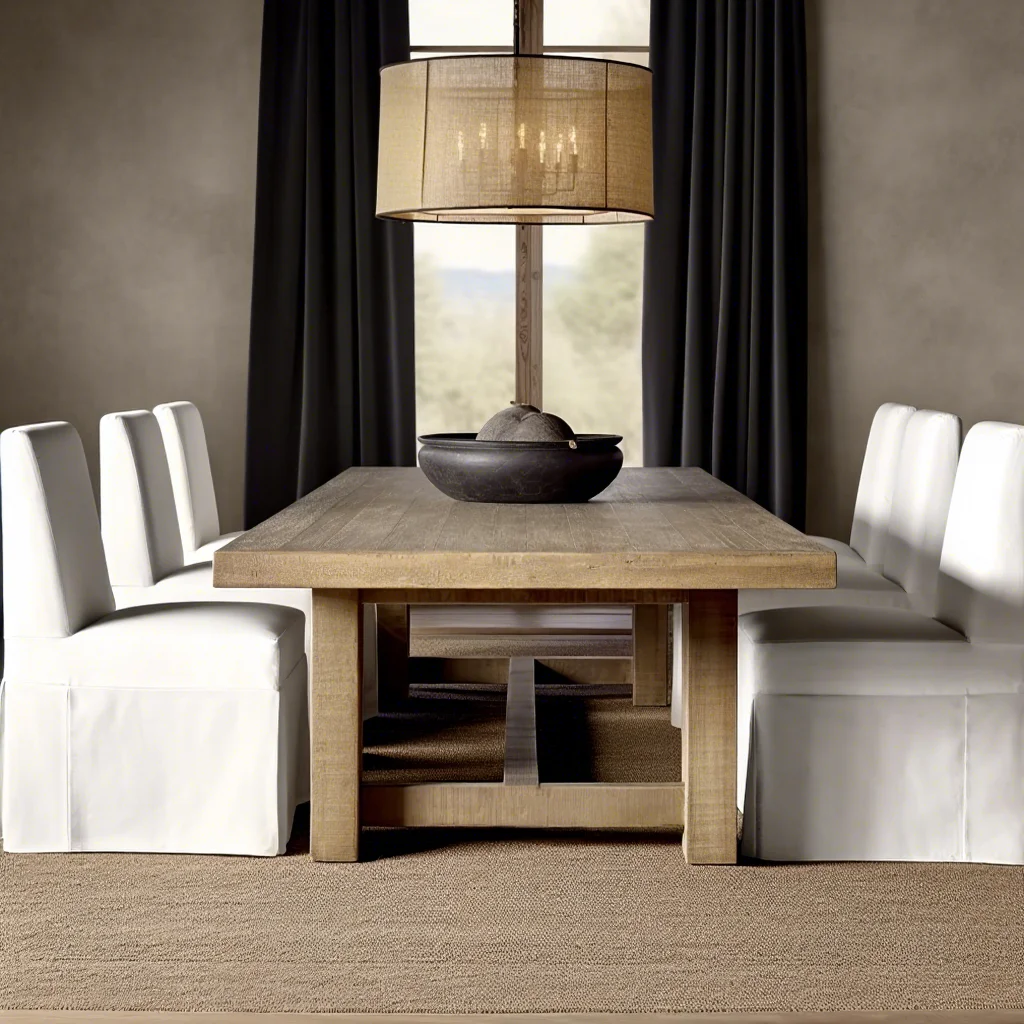Sigma Luxury Modern Wood Dining Set Ladder Back Chairs-Eco-Friendly Durable Convertible Comfortable Space-Saving Home Furniture