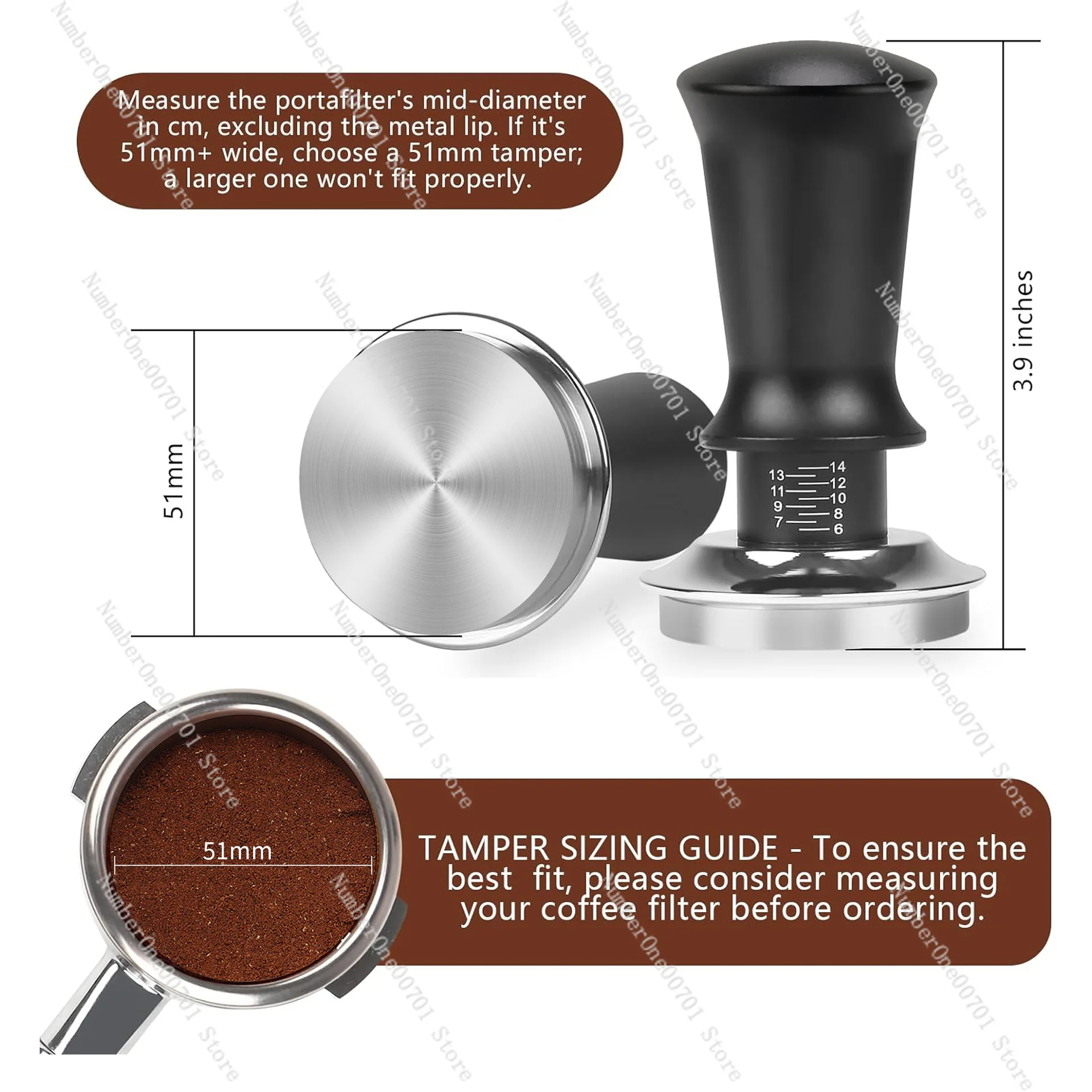 Aguja de tela magnética para polvo, escala elástica, prensa de polvo, martillo, anillo receptor de polvo, juego de malla