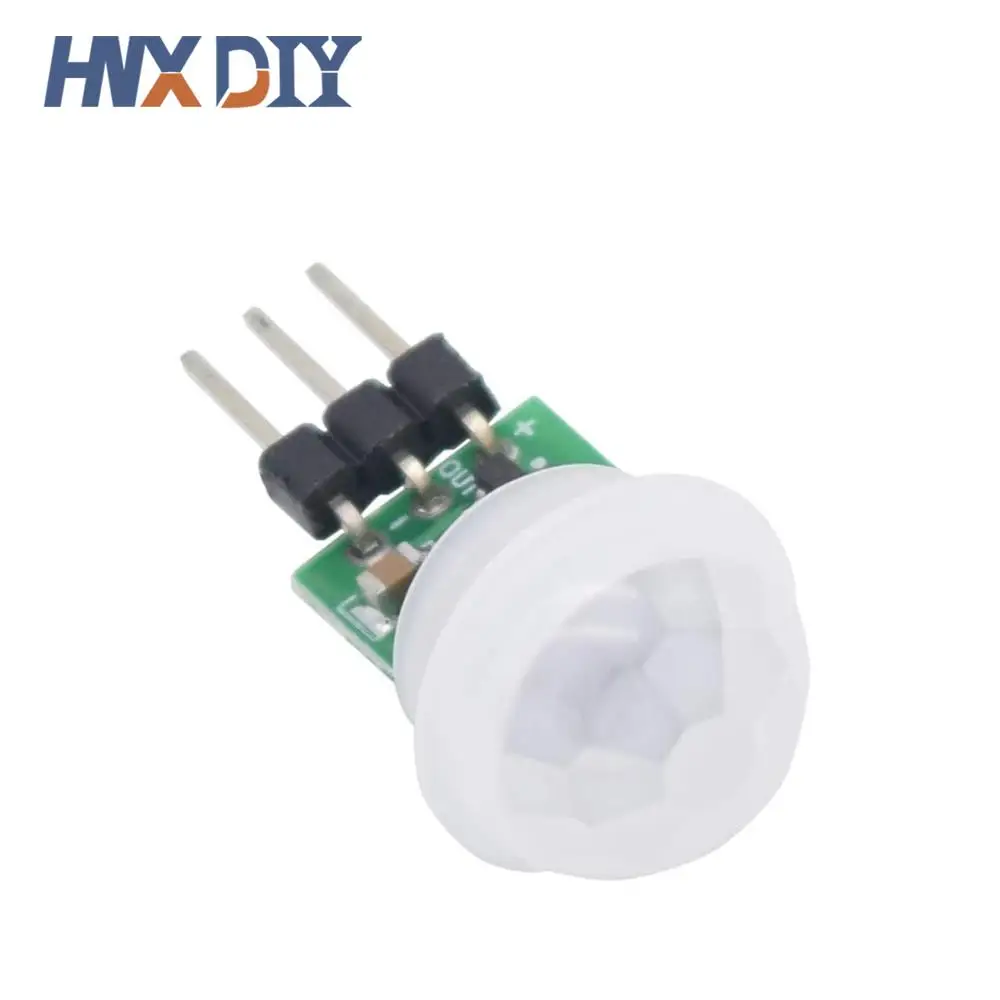 1-10pcs Mini IR Pyroelectric Infrared PIR Motion Human Sensor Automatic Detector Module AM312 Sensor DC 2.7 to 12V